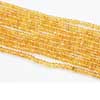 Natural Sparkling Transparent Fne Quality Yellow Sapphire Faceted beads Strand This Listing is for 1 Strand, Length 14 Inches & Sizes from 3mm Approx 